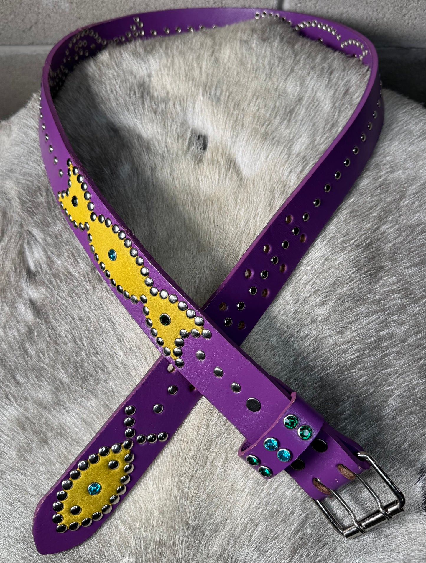 PURPLE Origins Belt (yellow)