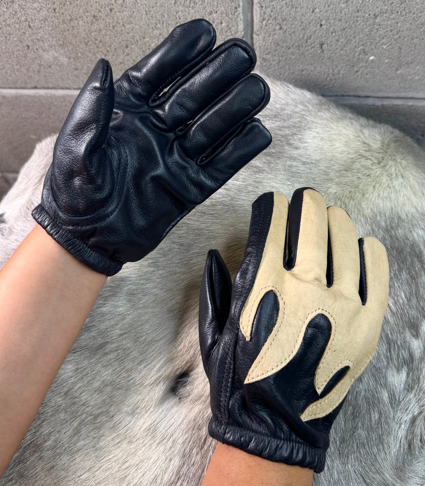 Black Flames Gloves