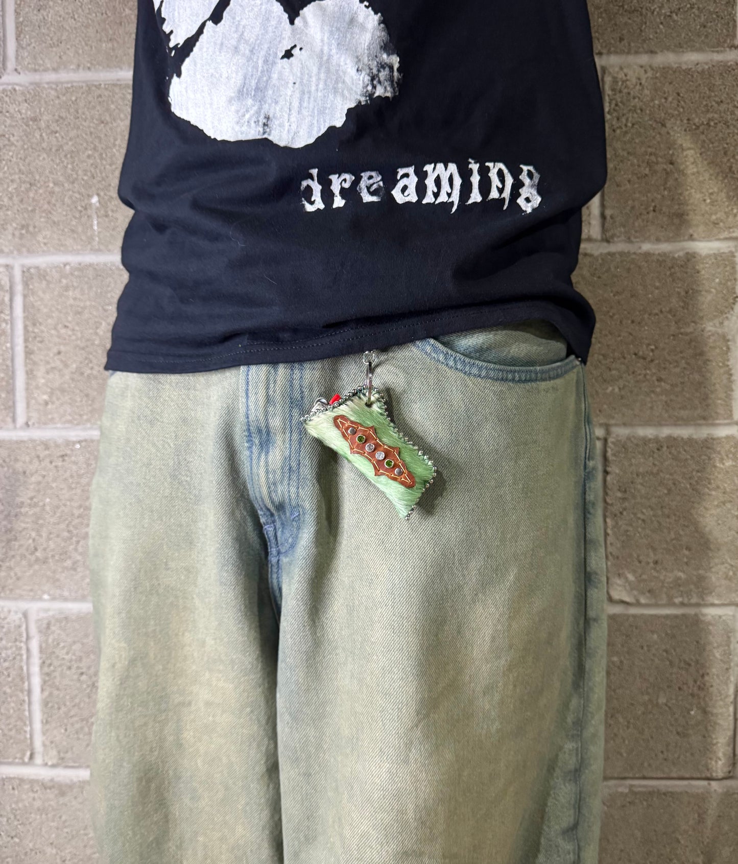 Green Lighter Holder