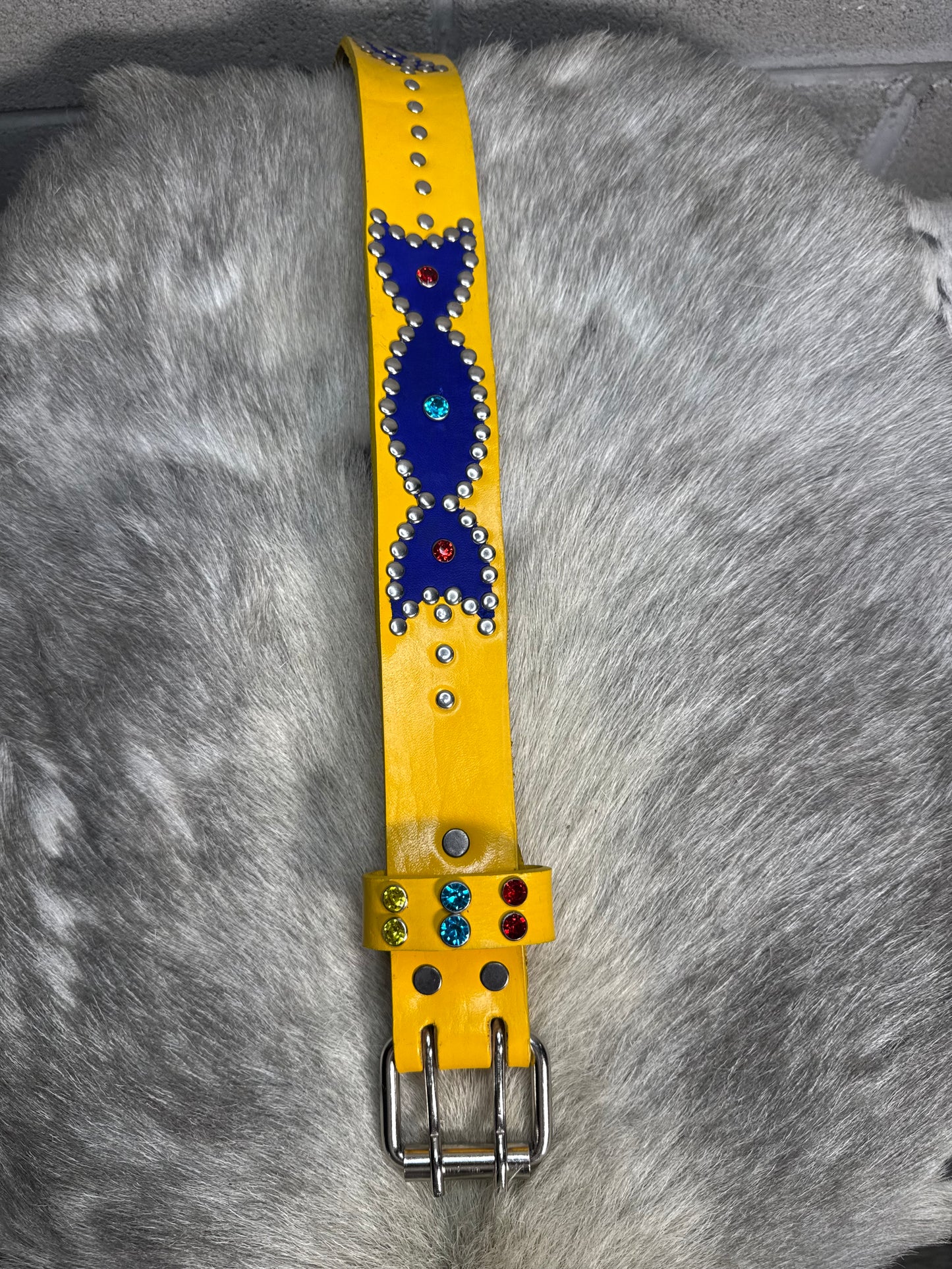 YELLOW Origins Belt (blue)