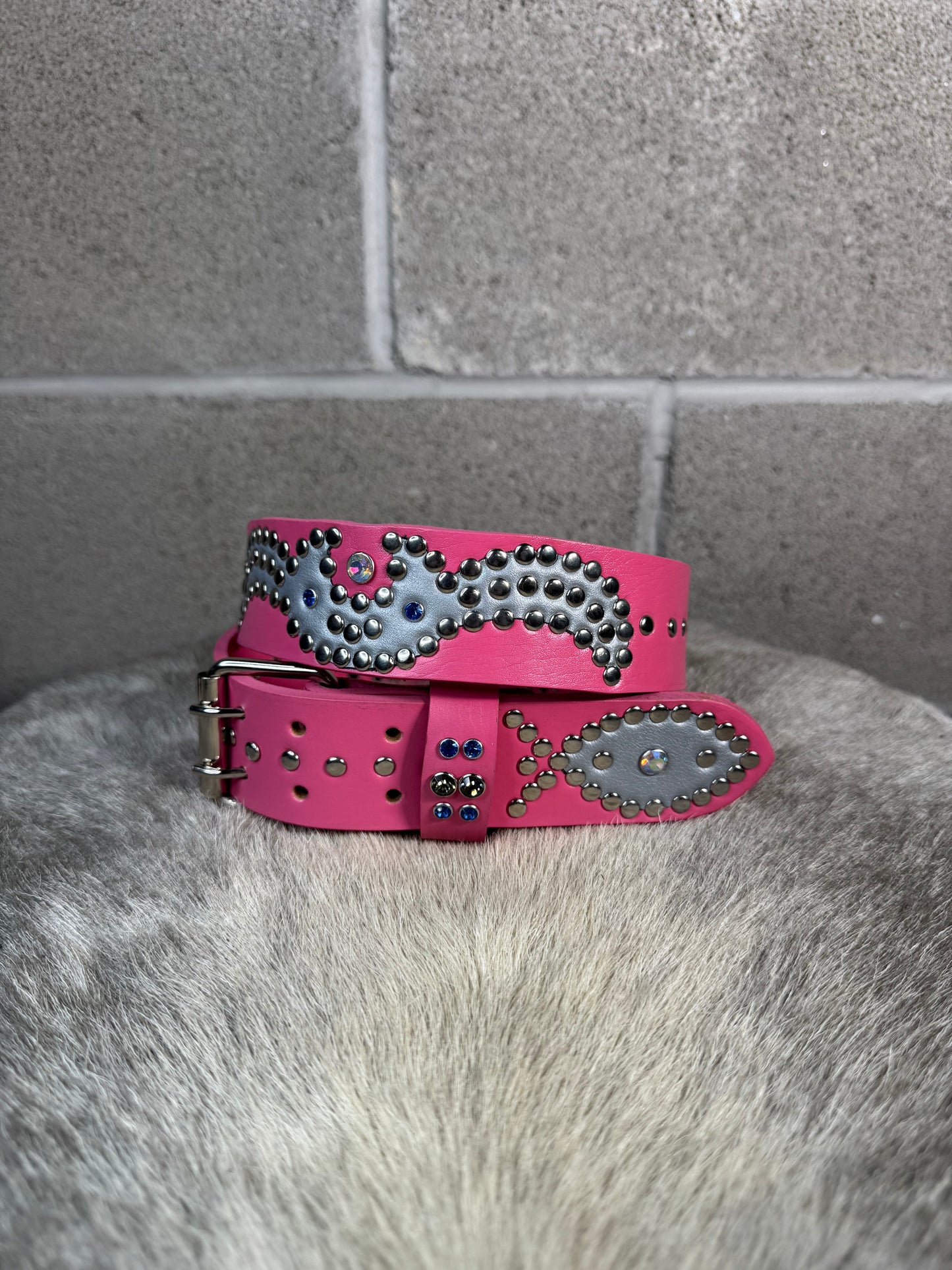 PINK Origins Belt (grey)