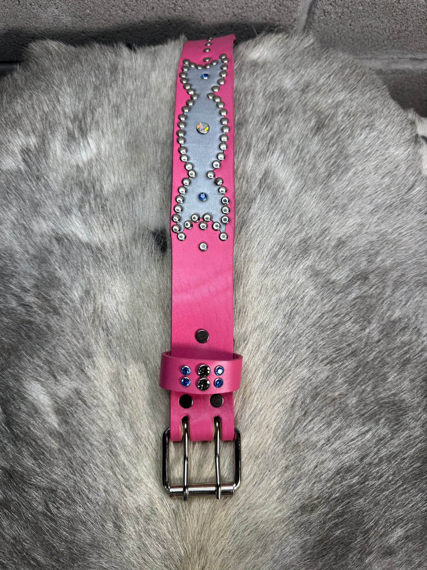PINK Origins Belt (grey)