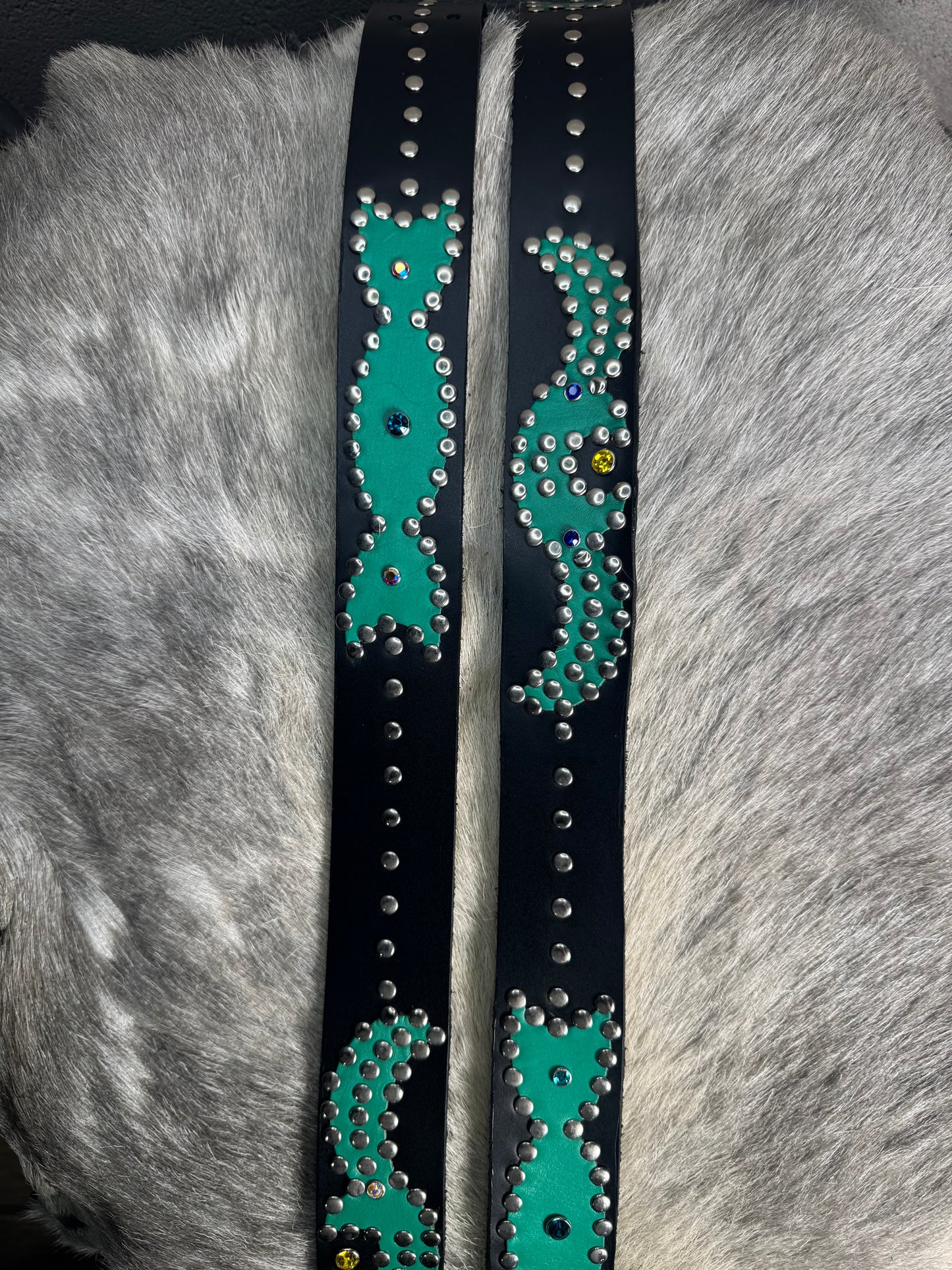 BLACK Origins Belt (aqua)