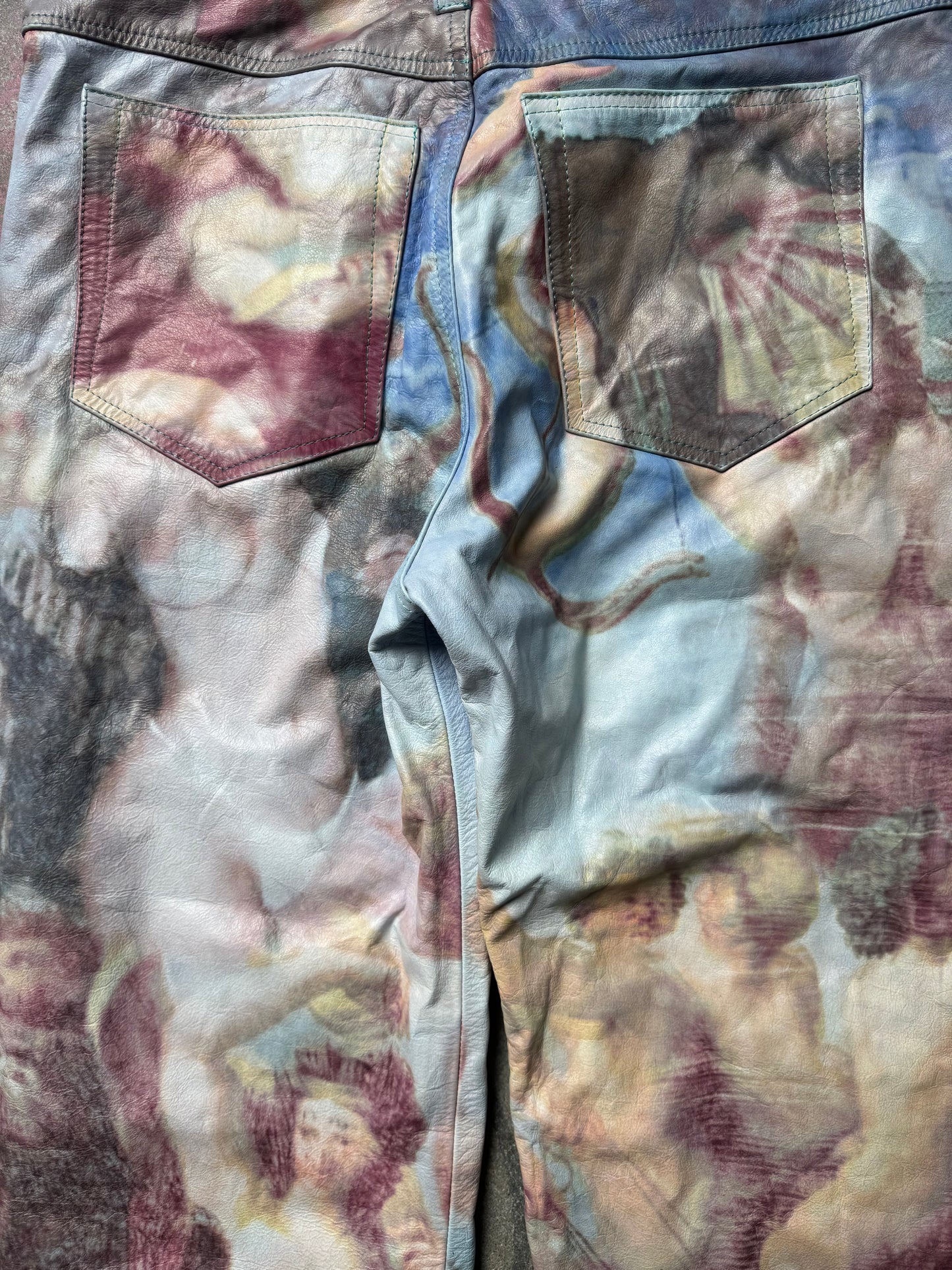 Roman Modern Art Print Pants