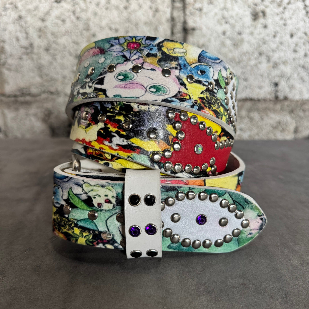 Catch em all Origins Belt (white/red)