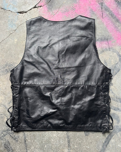 Leather tank top (1 of 1 patch work)