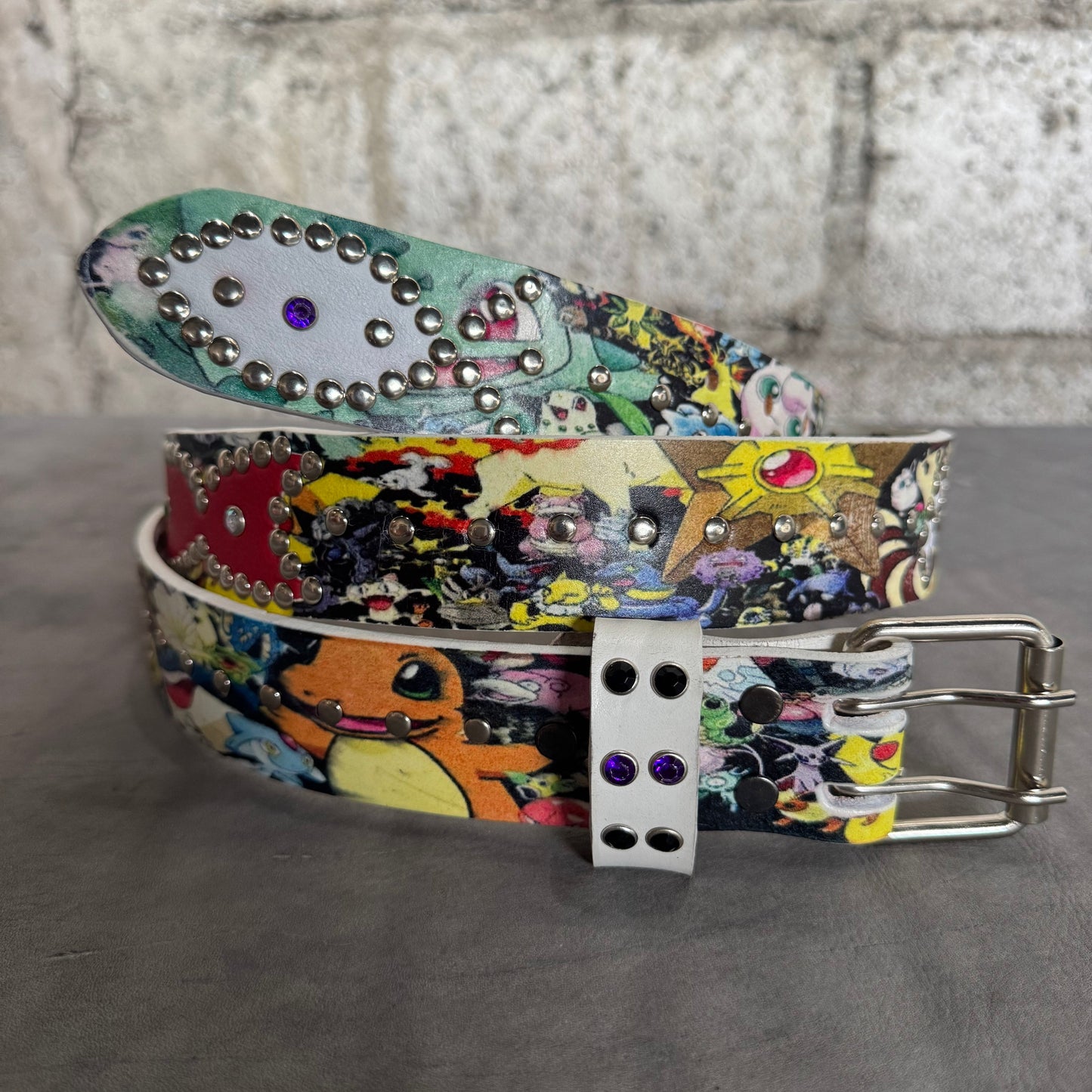Catch em all Origins Belt (white/red)
