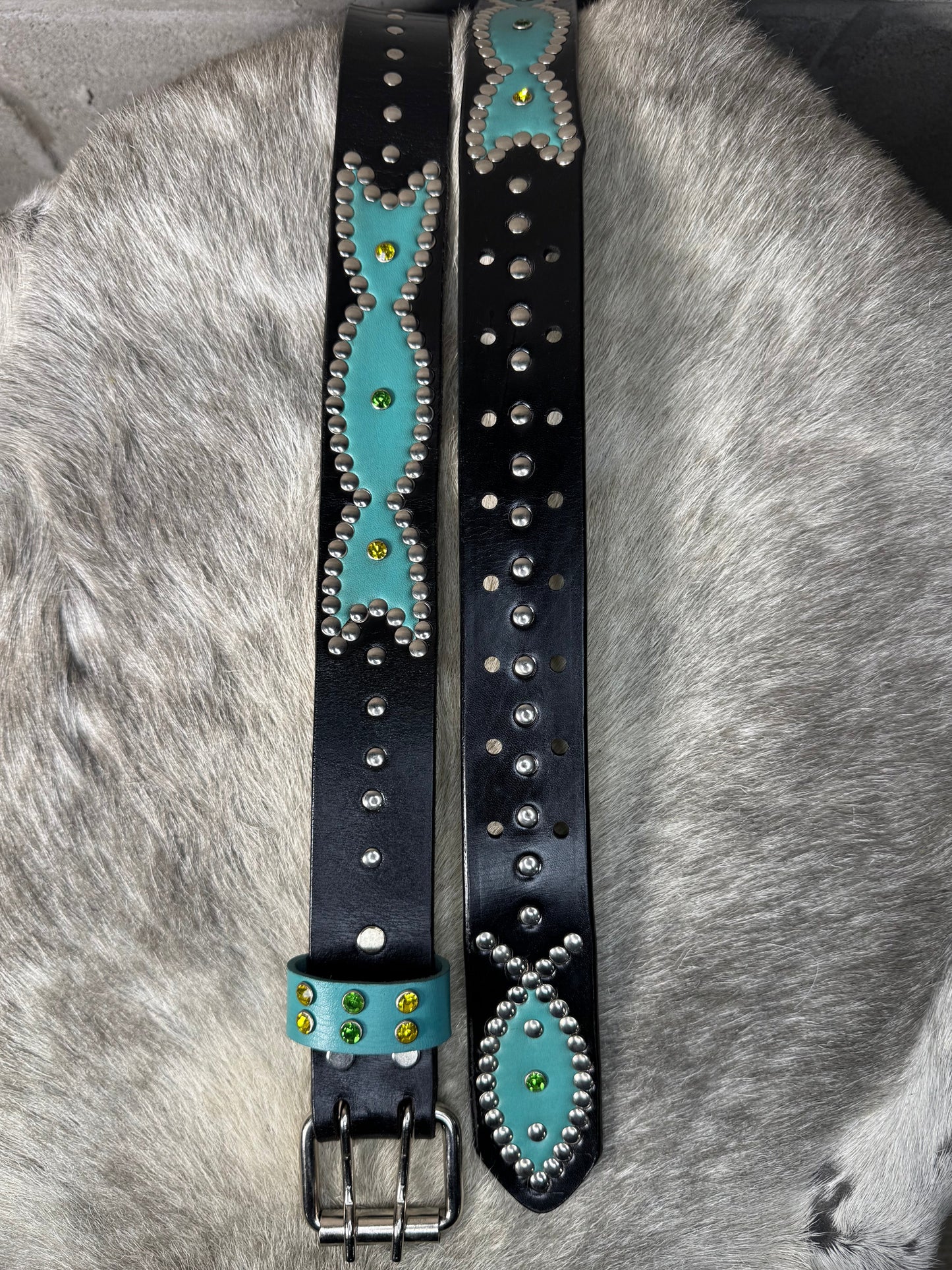 BLACK Origins Belt (aqua)