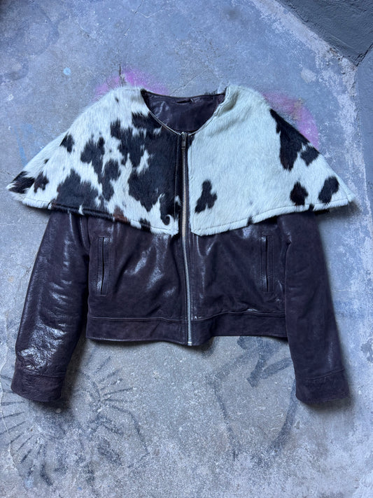 “El Padre” cowhide jacket