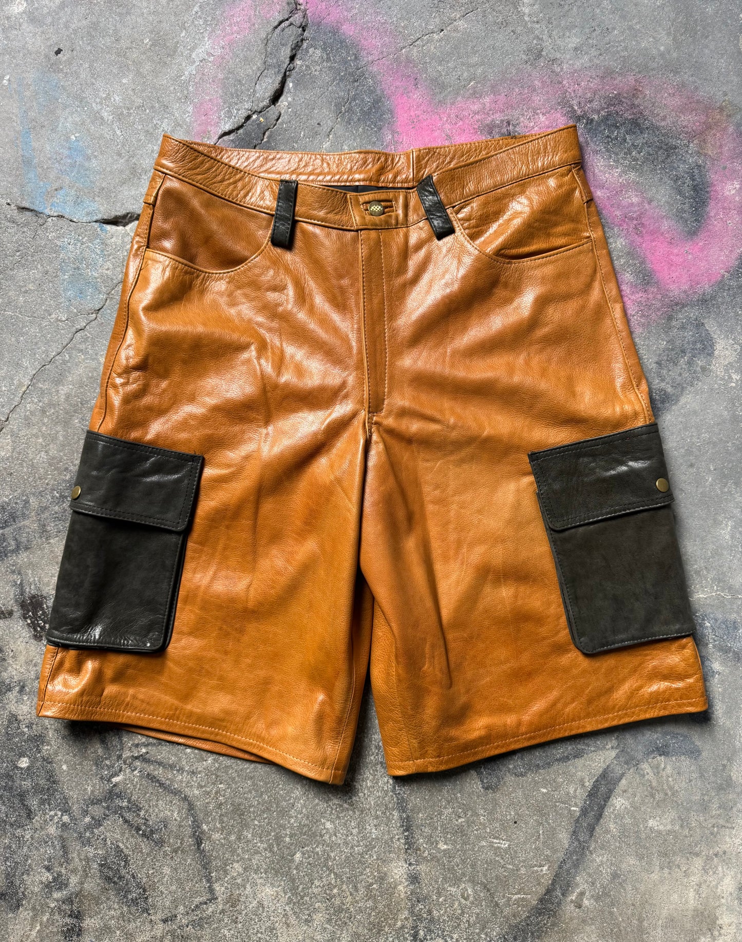 Crystalized honey + Crystalized black Shorts