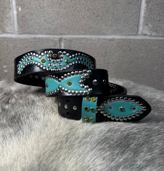 BLACK Origins Belt (aqua)