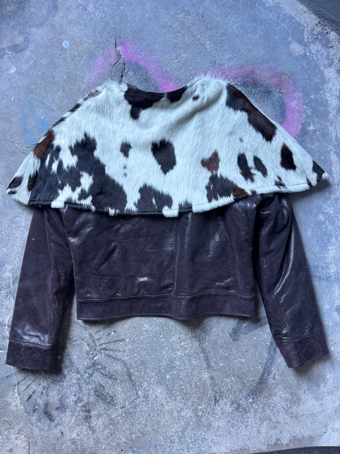 “El Padre” cowhide jacket
