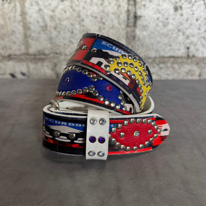 Ecuadorian tejido Origins Belt (yellow/blue/red)
