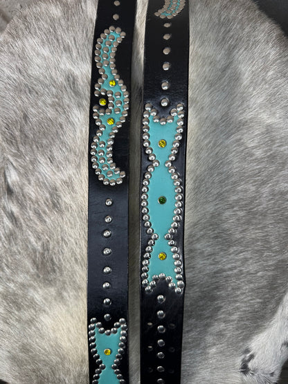 BLACK Origins Belt (aqua)
