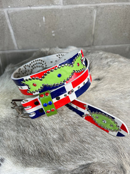 Dominican Republican Origins Belt (Lime Green)