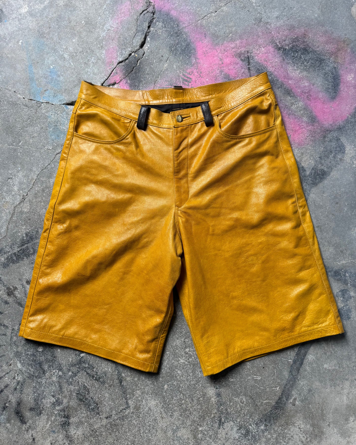Crystalized Yellow+Crystalized Brown Shorts