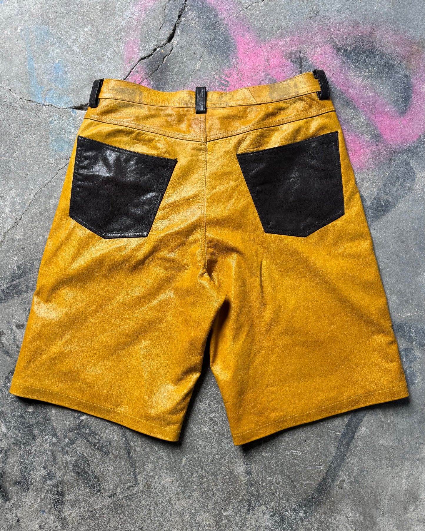 Crystalized Yellow+Crystalized Brown Shorts