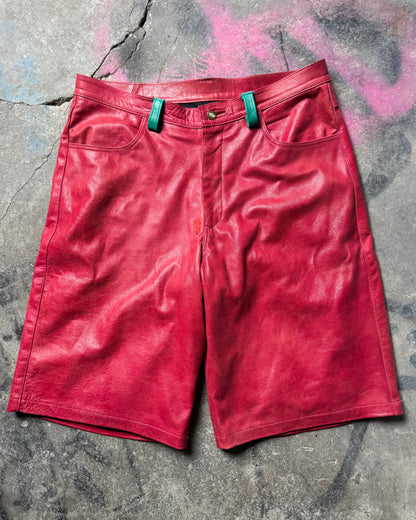 Crystalized Pink+Waxed Turquoise Shorts
