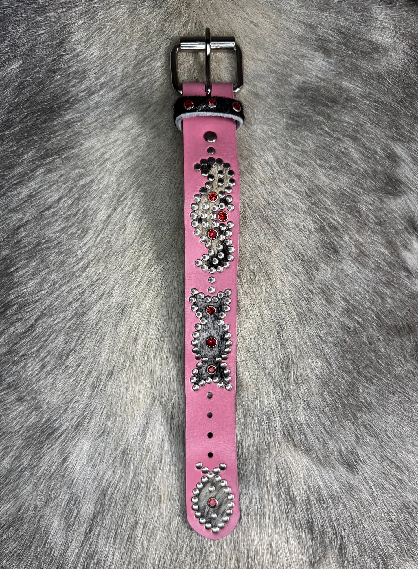 Pink origins bracelet (cowhide)
