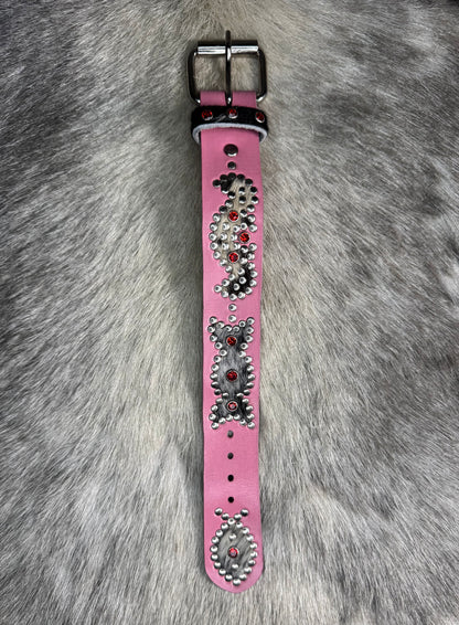 Pink origins bracelet (cowhide)