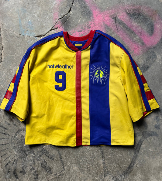La tri leather jersey