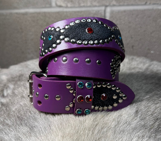 PURPLE Origins Belt (black)
