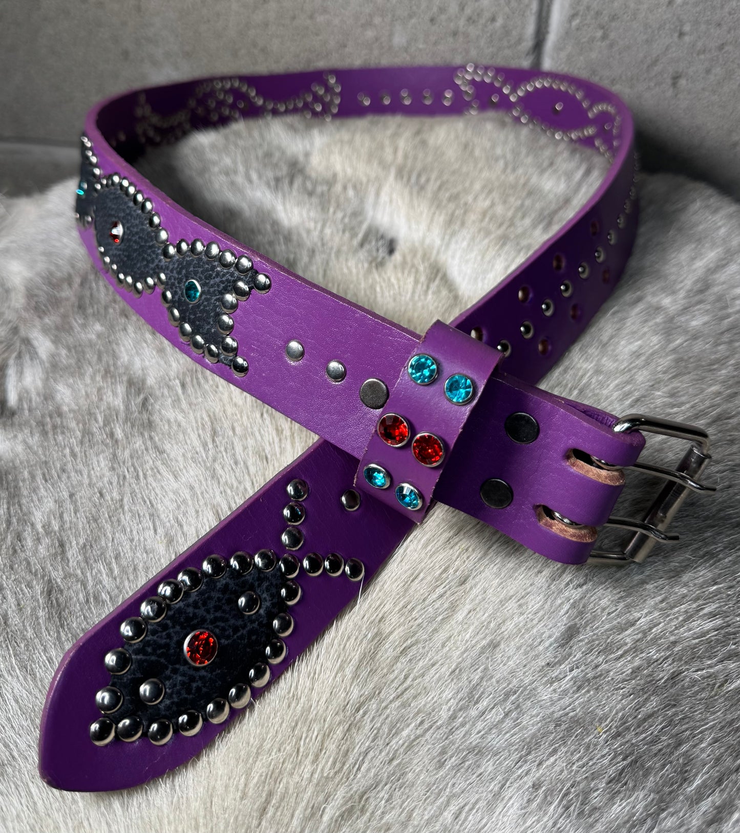 PURPLE Origins Belt (black)