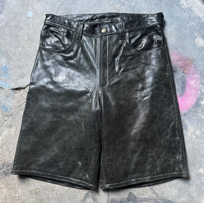 Crystallized Midnight Green Shorts