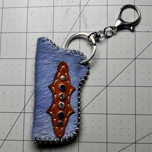 Blue Lighter Holder