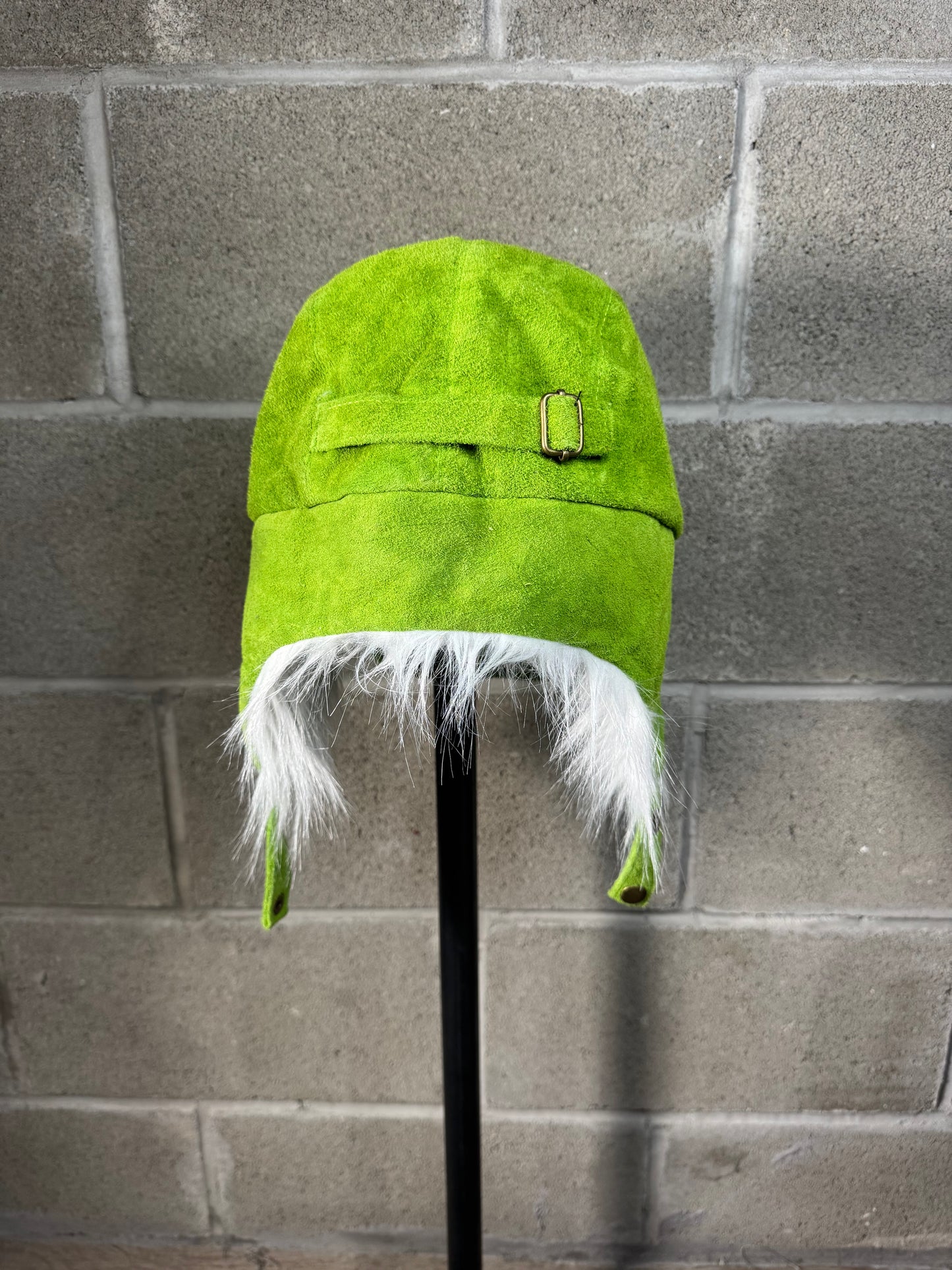 Trapper Hat (lime green)