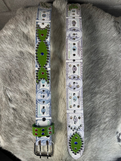 BENJAMINS Origins Belt (green)