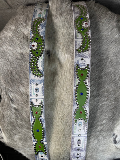 BENJAMINS Origins Belt (green)