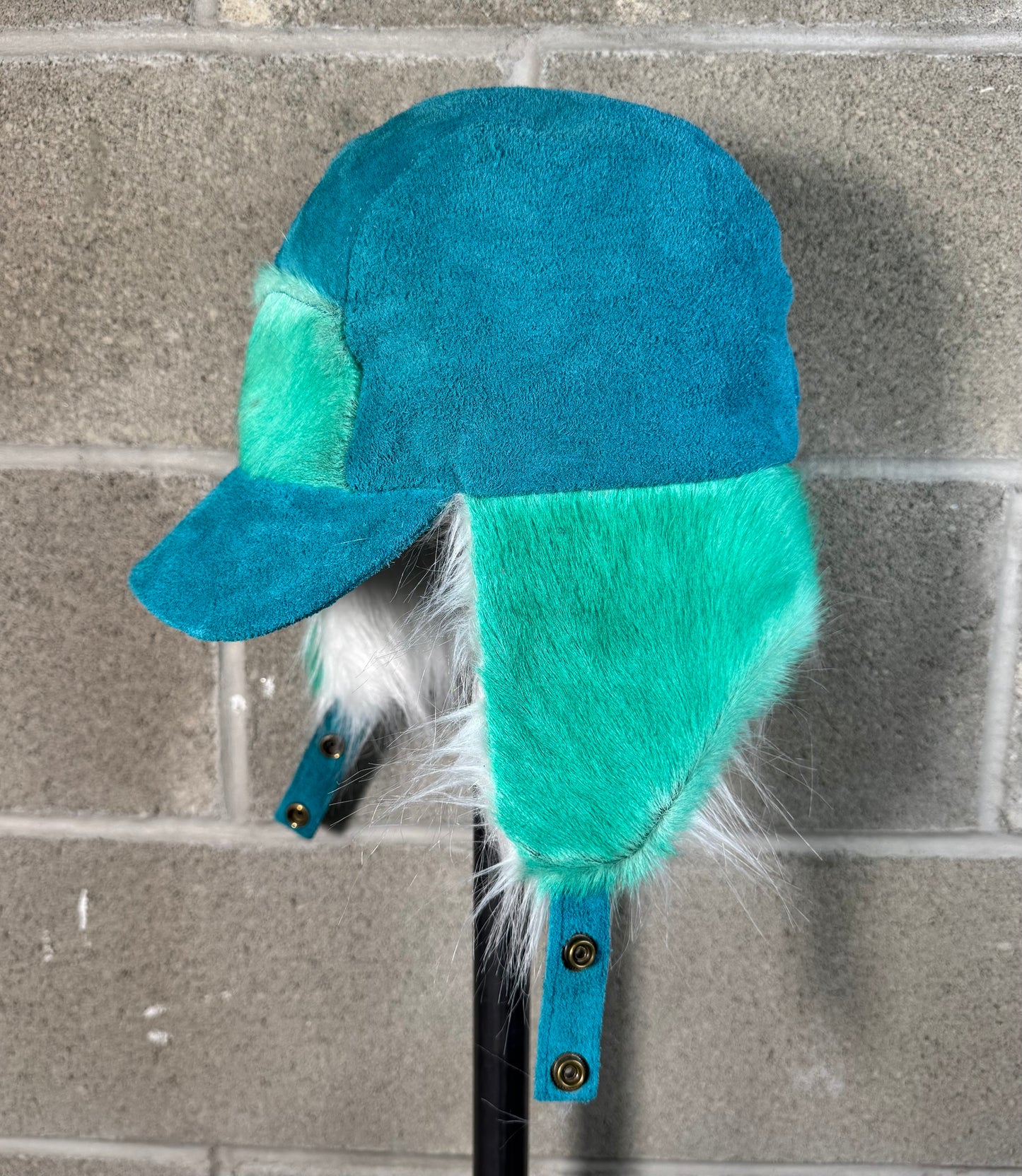 Trapper Hat (mint turquoise)
