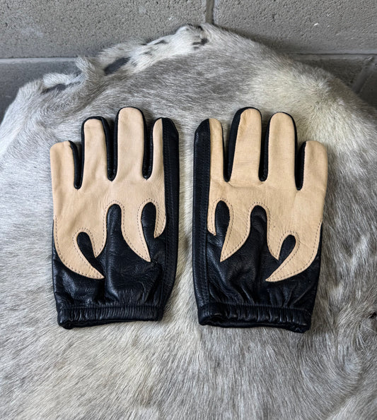 Black Flames Gloves
