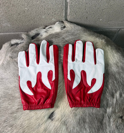 Red Flames Gloves