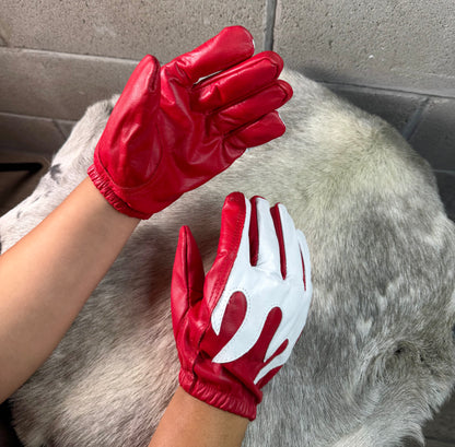 Red Flames Gloves