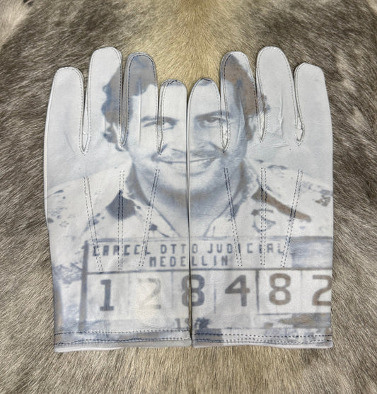 Pablo Escobar Mug shot Gloves