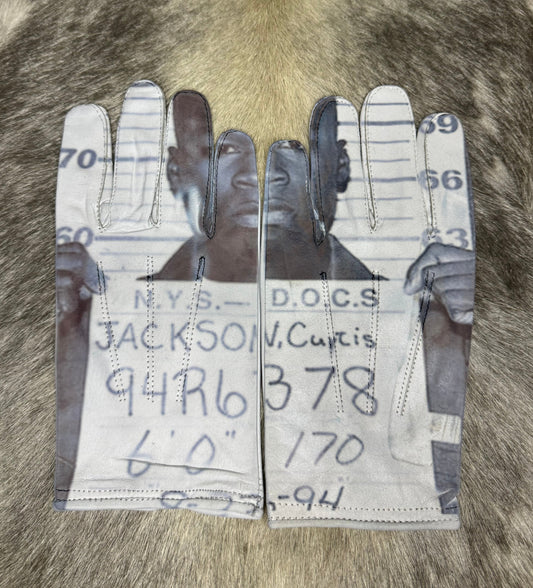 50 Cent Mug shot Gloves