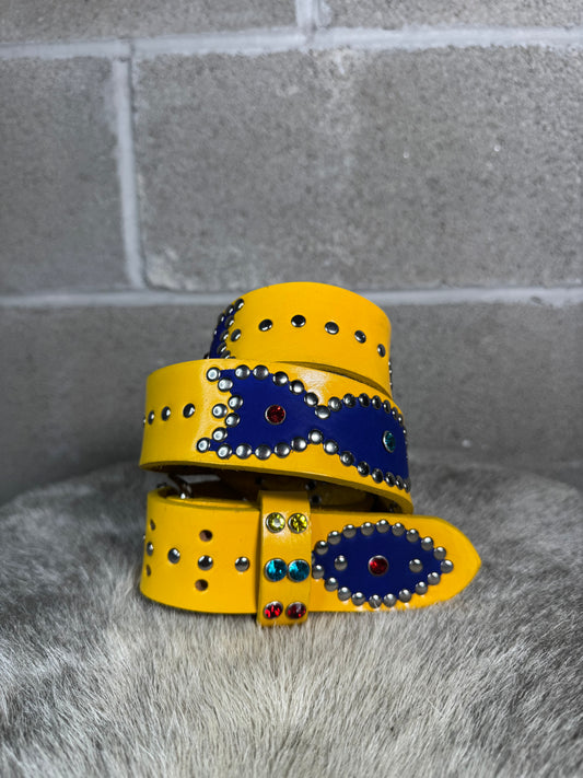 YELLOW Origins Belt (blue)