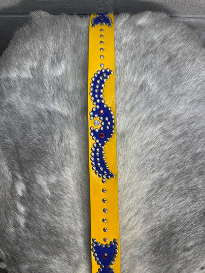 YELLOW Origins Belt (blue)