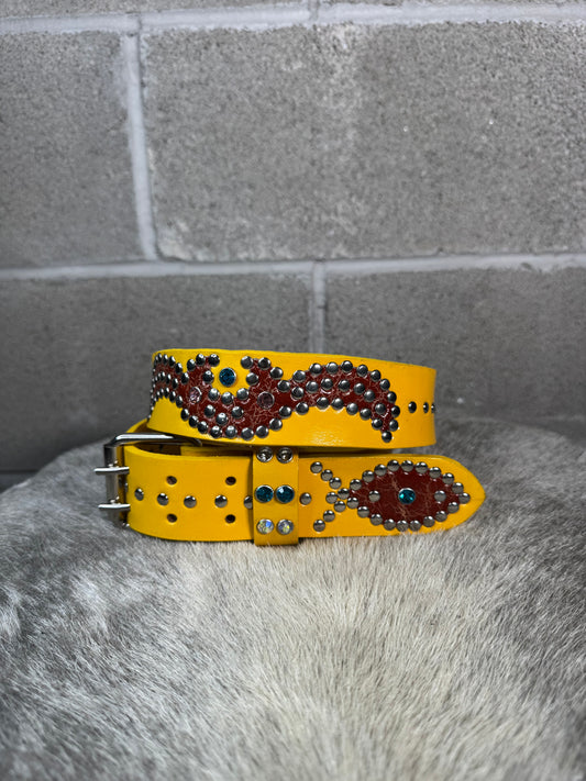 YELLOW Origins Belt (crystallized red)