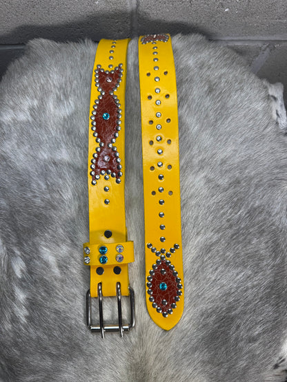 YELLOW Origins Belt (crystallized red)