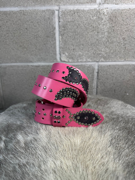 PINK Origins Belt (distressed purple)