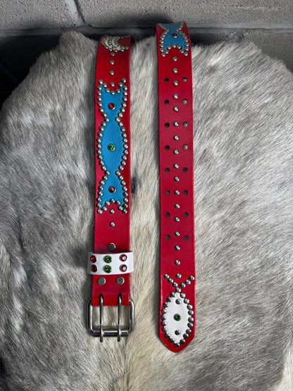 RED Origins Belt (white & blue)