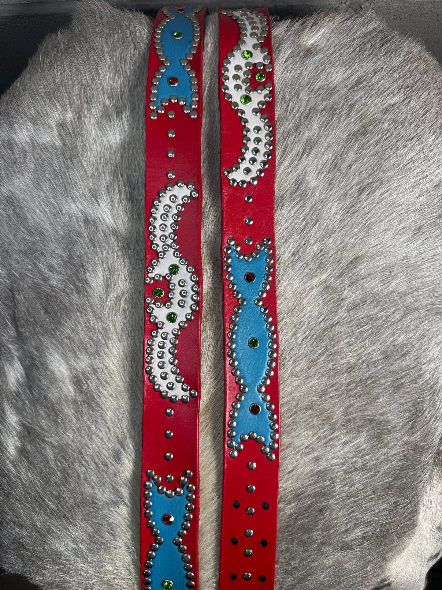 RED Origins Belt (white & blue)