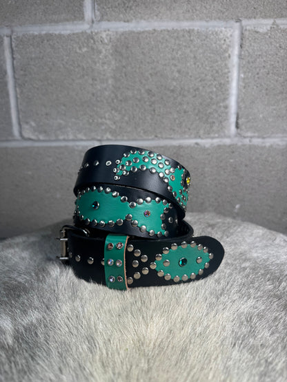 BLACK Origins Belt (aqua)