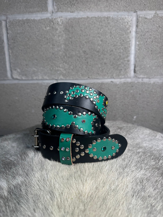 BLACK Origins Belt (aqua)