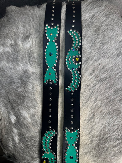 BLACK Origins Belt (aqua)