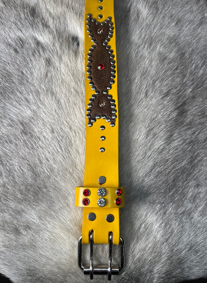 YELLOW Origins Belt (brown)
